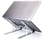 Suporte De Alumínio Ajustável Para Notebook E Macbook Escritório