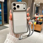 Case Transparente com Botão Inteligente da Câmera – Proteção Premium para iPhone 17