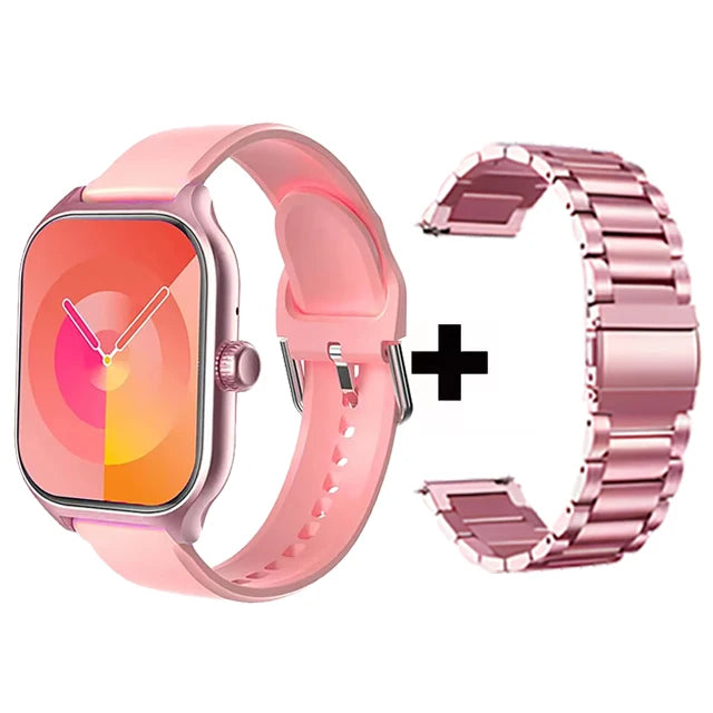 Smart Watch para Android e iOS, tela HD de 1,83 polegadas