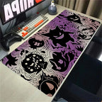 Mousepad Gamer Pokémon Gengar XL – Base Antiderrapante e Borda Reforçada