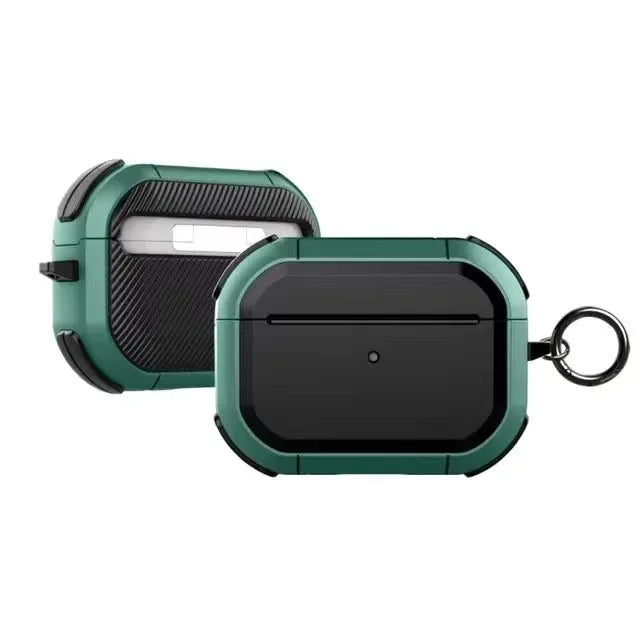 Case Titânio Elite – Compatível com AirPods 4, Pro 2 USB-C e Pro 3