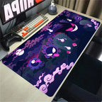 Mousepad Gamer Pokémon Gengar XL – Base Antiderrapante e Borda Reforçada