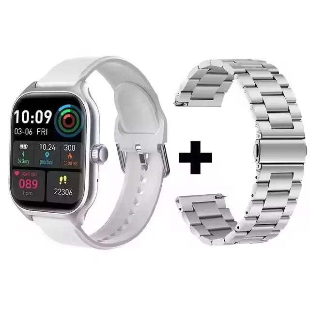 Smart Watch para Android e iOS, tela HD de 1,83 polegadas