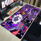 Mousepad Gamer Pokémon Gengar XL – Base Antiderrapante e Borda Reforçada