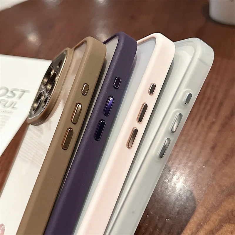 Case Luxo Cristal – Transparente Anti Impacto (iPhone 16 Series)