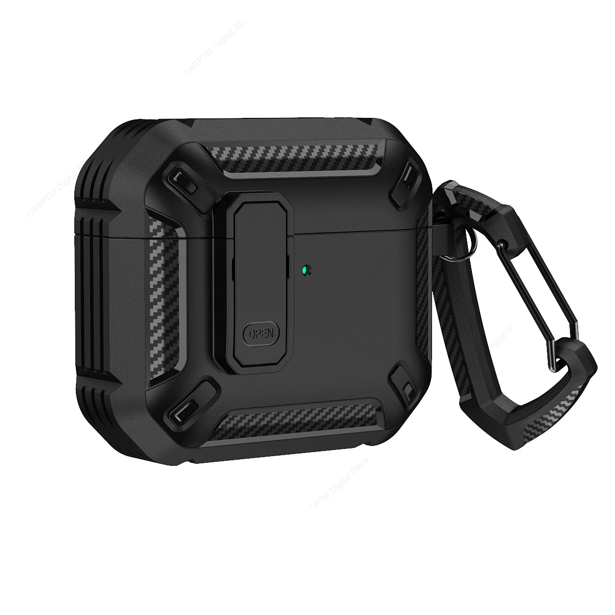 Case Elite Blindada – Ultra Proteção com Trava de Segurança (AirPods 4)