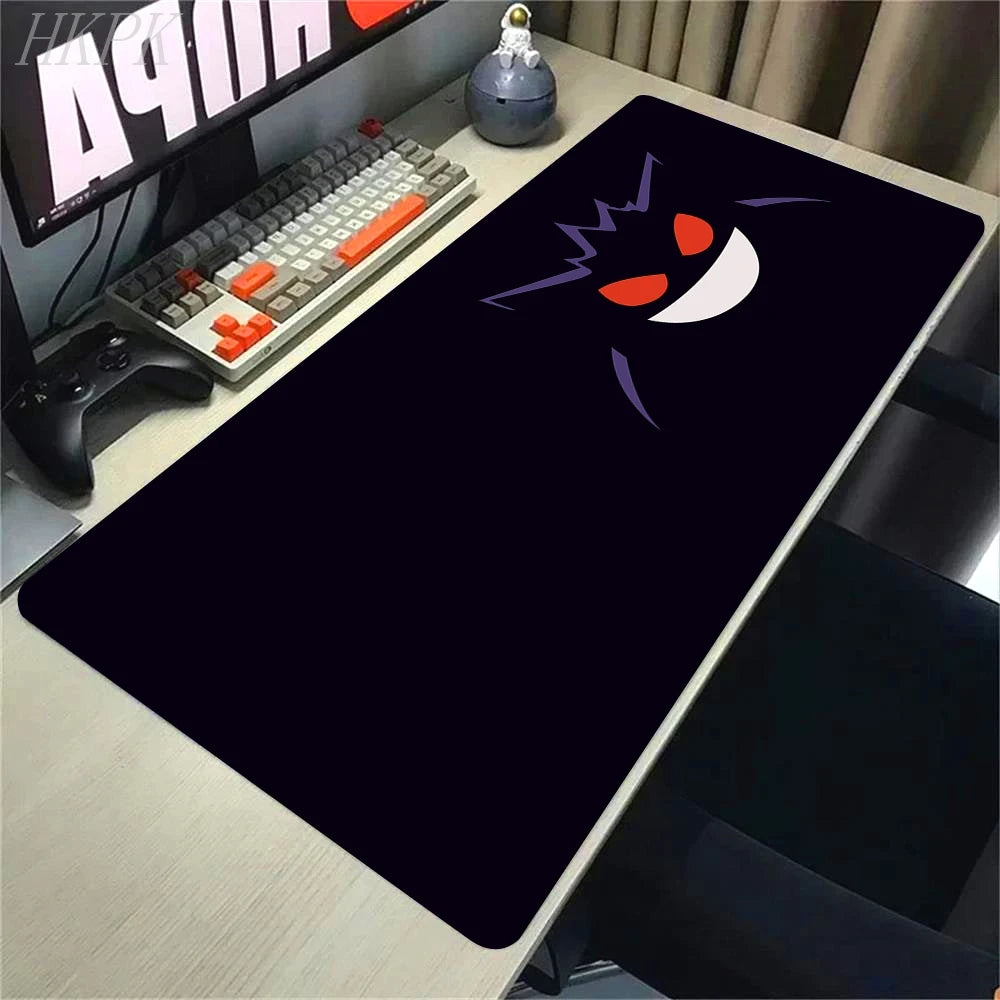 Mousepad Gamer Pokémon Gengar XL – Base Antiderrapante e Borda Reforçada