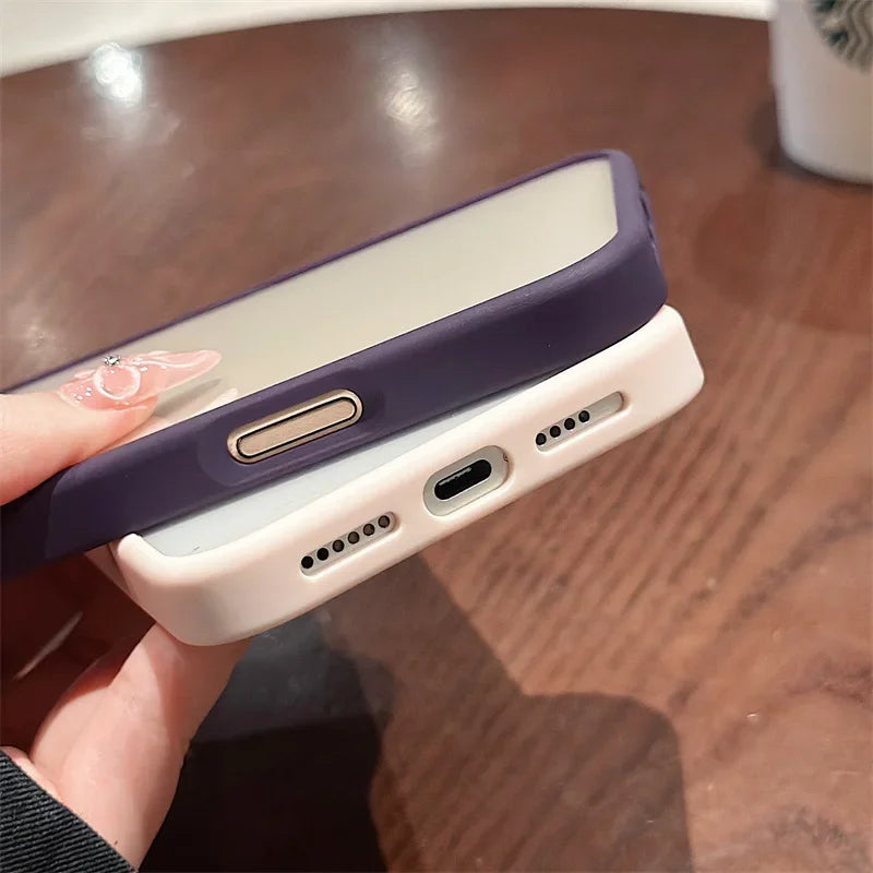 Case Luxo Cristal – Transparente Anti Impacto (iPhone 16 Series)