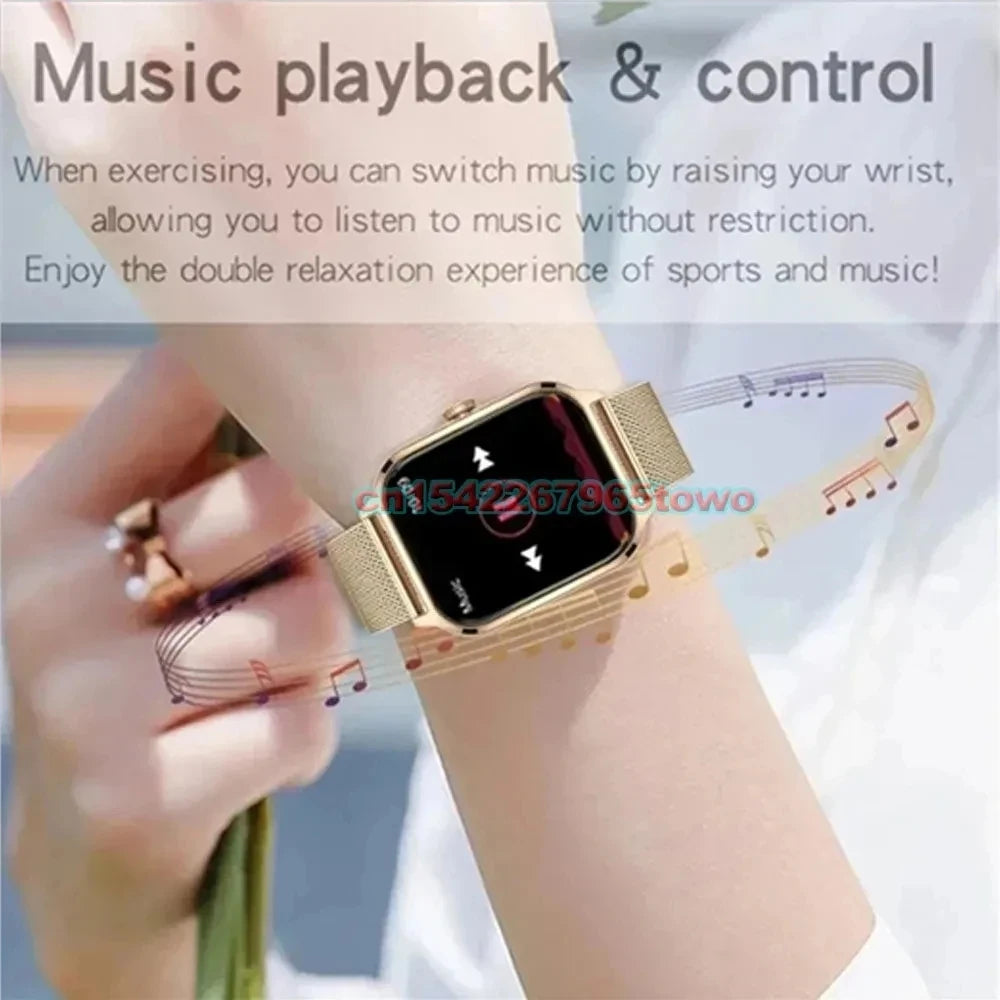 Smart Watch para Android e iOS, tela HD de 1,83 polegadas