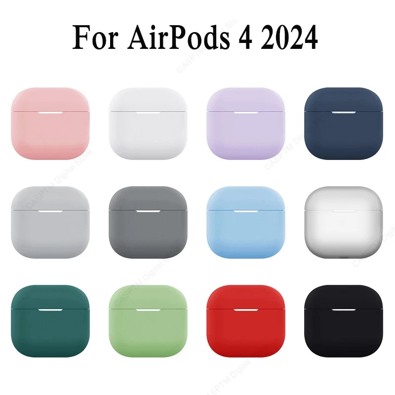 Case Luxo Max – Silicone Ultra Reforçado - AirPods 4