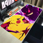 Mousepad Gamer Pokémon Gengar XL – Base Antiderrapante e Borda Reforçada