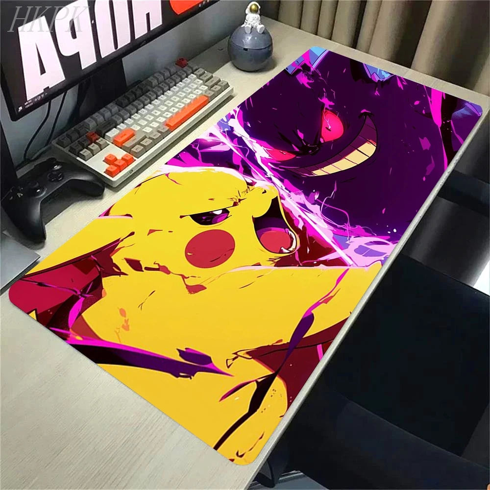 Mousepad Gamer Pokémon Gengar XL – Base Antiderrapante e Borda Reforçada