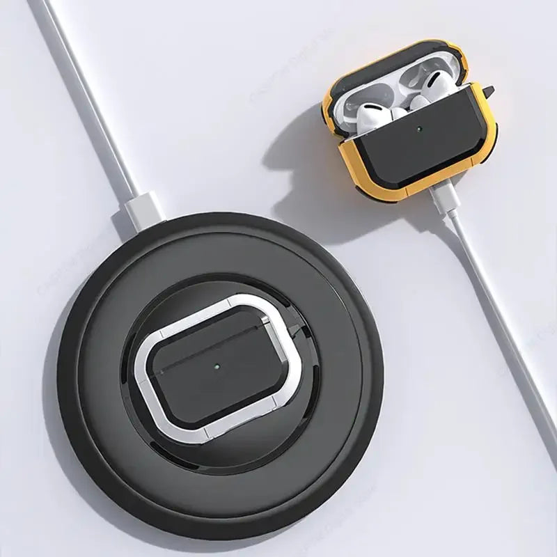 Case Titânio Elite – Compatível com AirPods 4, Pro 2 USB-C e Pro 3