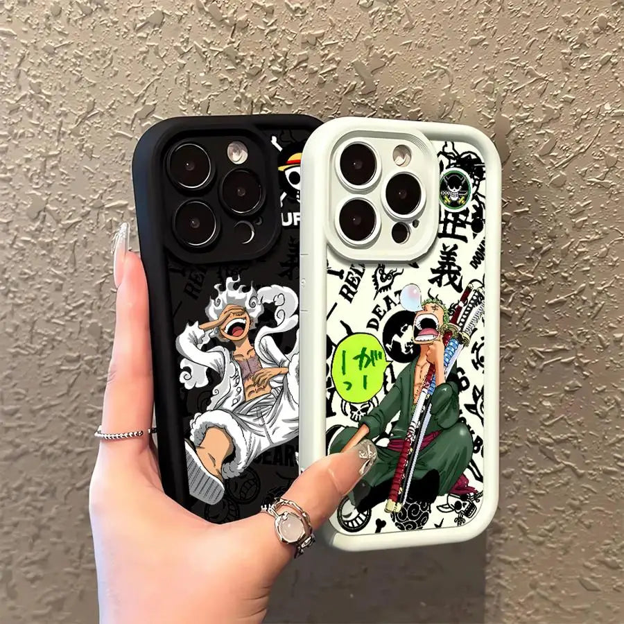 Case One Piece Flexível Anti-Choque – Proteção Leve para iPhone