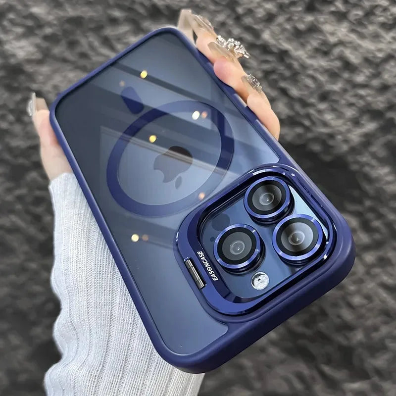 Case Magnética Premium – Anti Impacto & Ultra Proteção (iPhone 11 ao 17 Pro/Max)