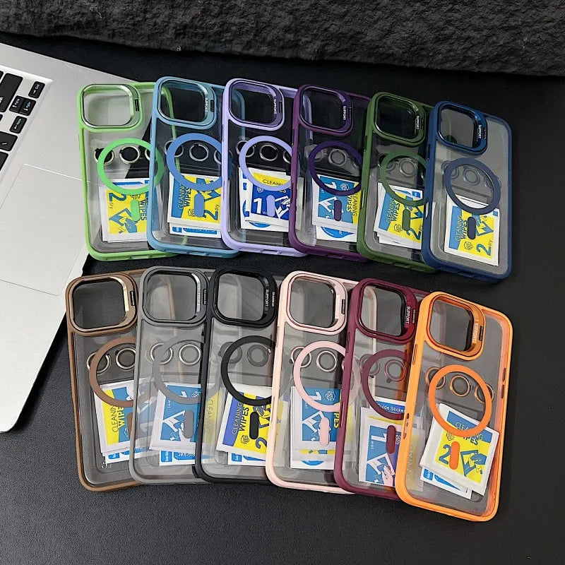 Case Magnética Premium – Anti Impacto & Ultra Proteção (iPhone 11 ao 17 Pro/Max)