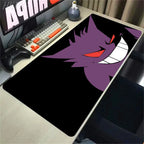 Mousepad Gamer Pokémon Gengar XL – Base Antiderrapante e Borda Reforçada