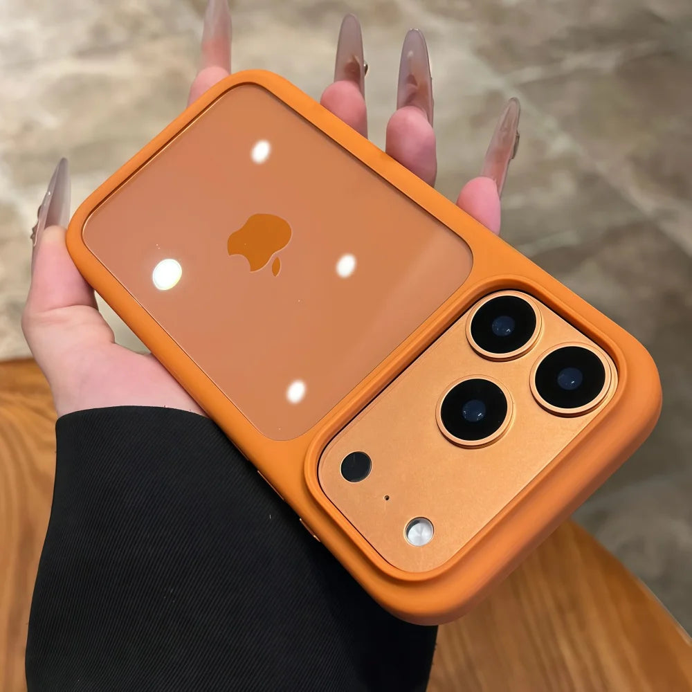 Case Transparente com Botão Inteligente da Câmera – Proteção Premium para iPhone 17