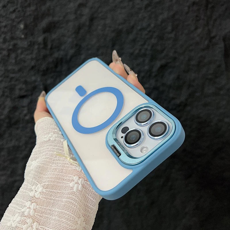 Case Magnética Premium – Anti Impacto & Ultra Proteção (iPhone 11 ao 17 Pro/Max)